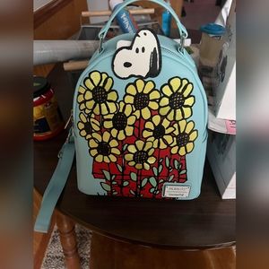 Brand New Snoopy Loungefly backpack